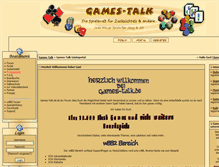 Tablet Screenshot of games-talk.de
